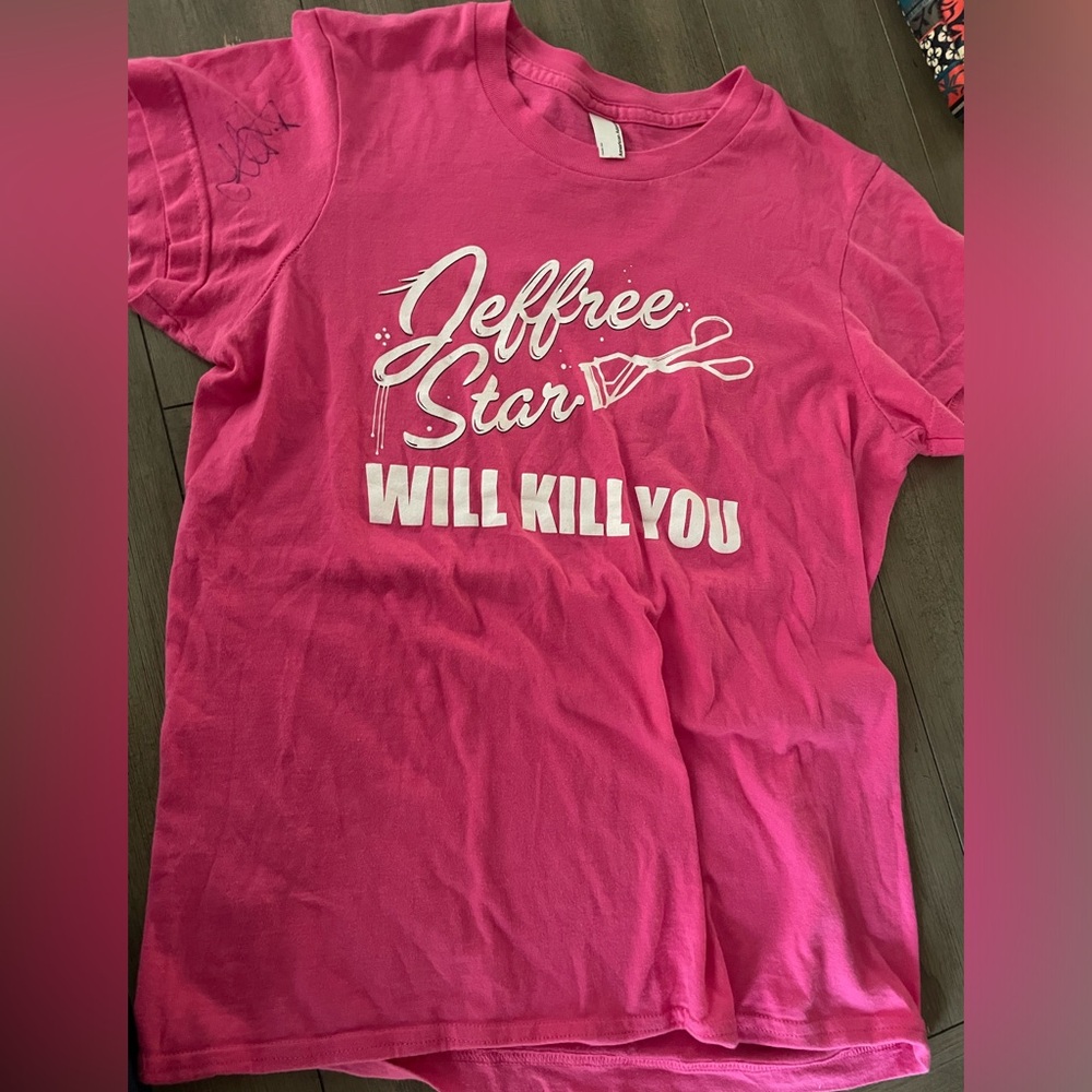 Autographed Jeffree Star Tshirt